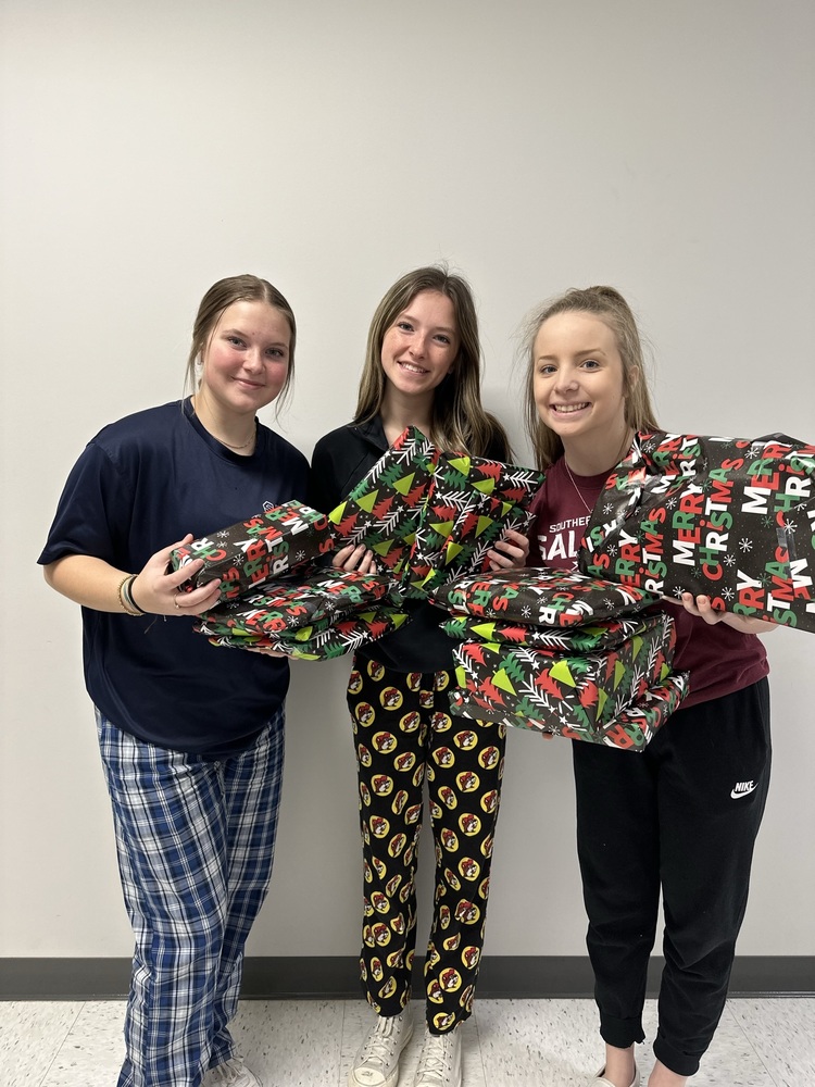 PJ Day & Helping with Gifts