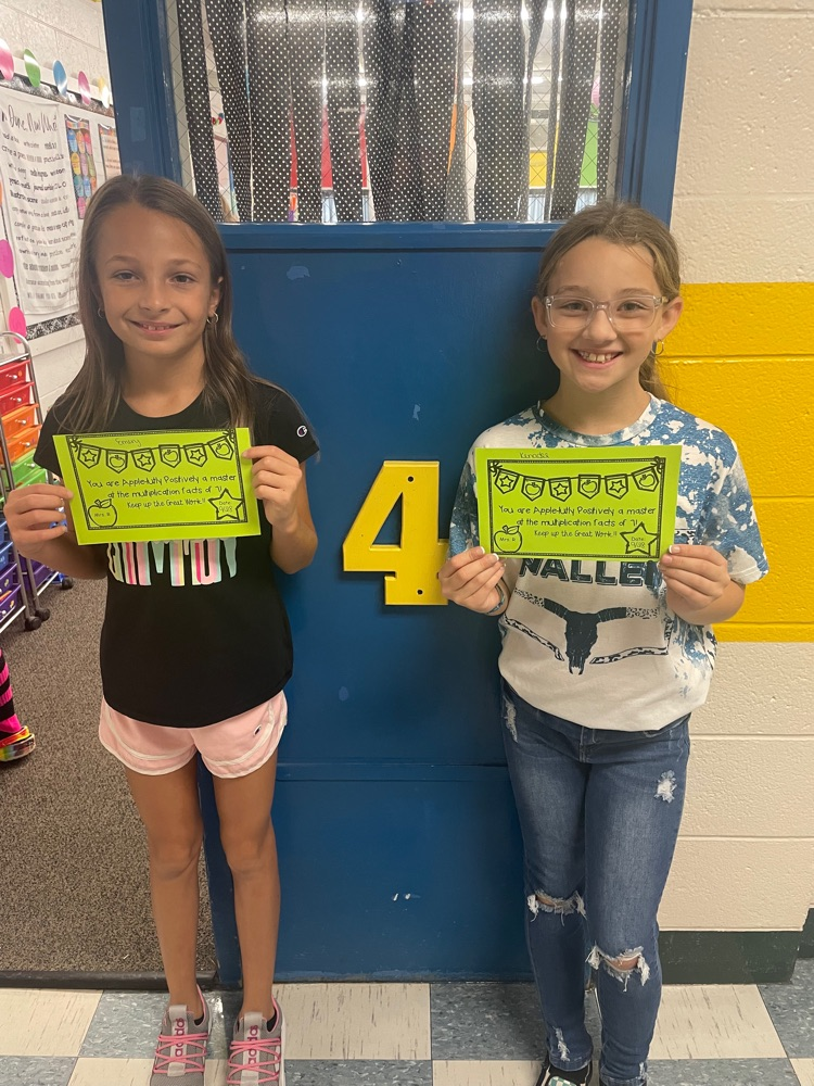 Emery and Kenadee are 7 masters! 